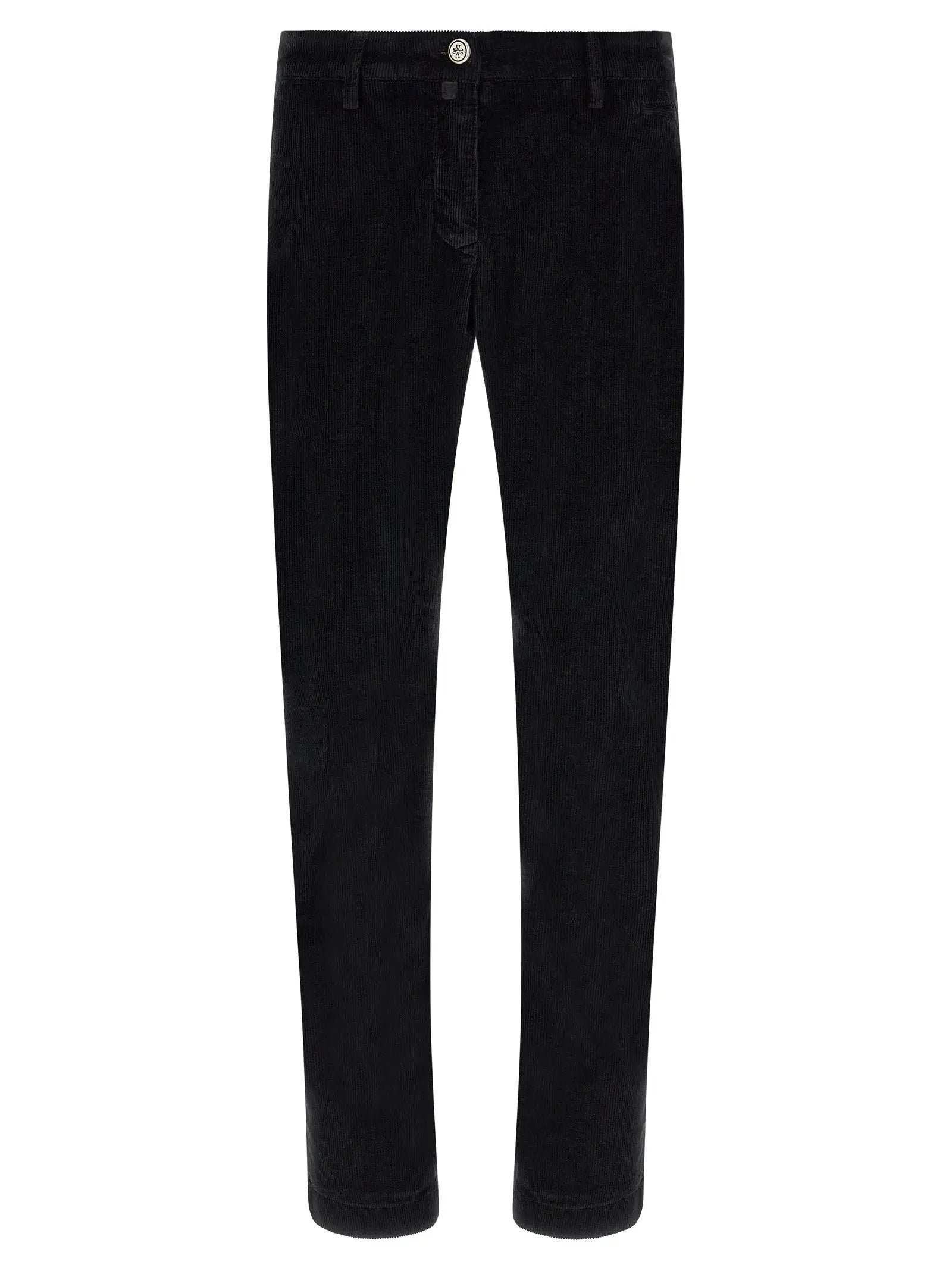 Jacob Cohen Black Cotton Chino Pants