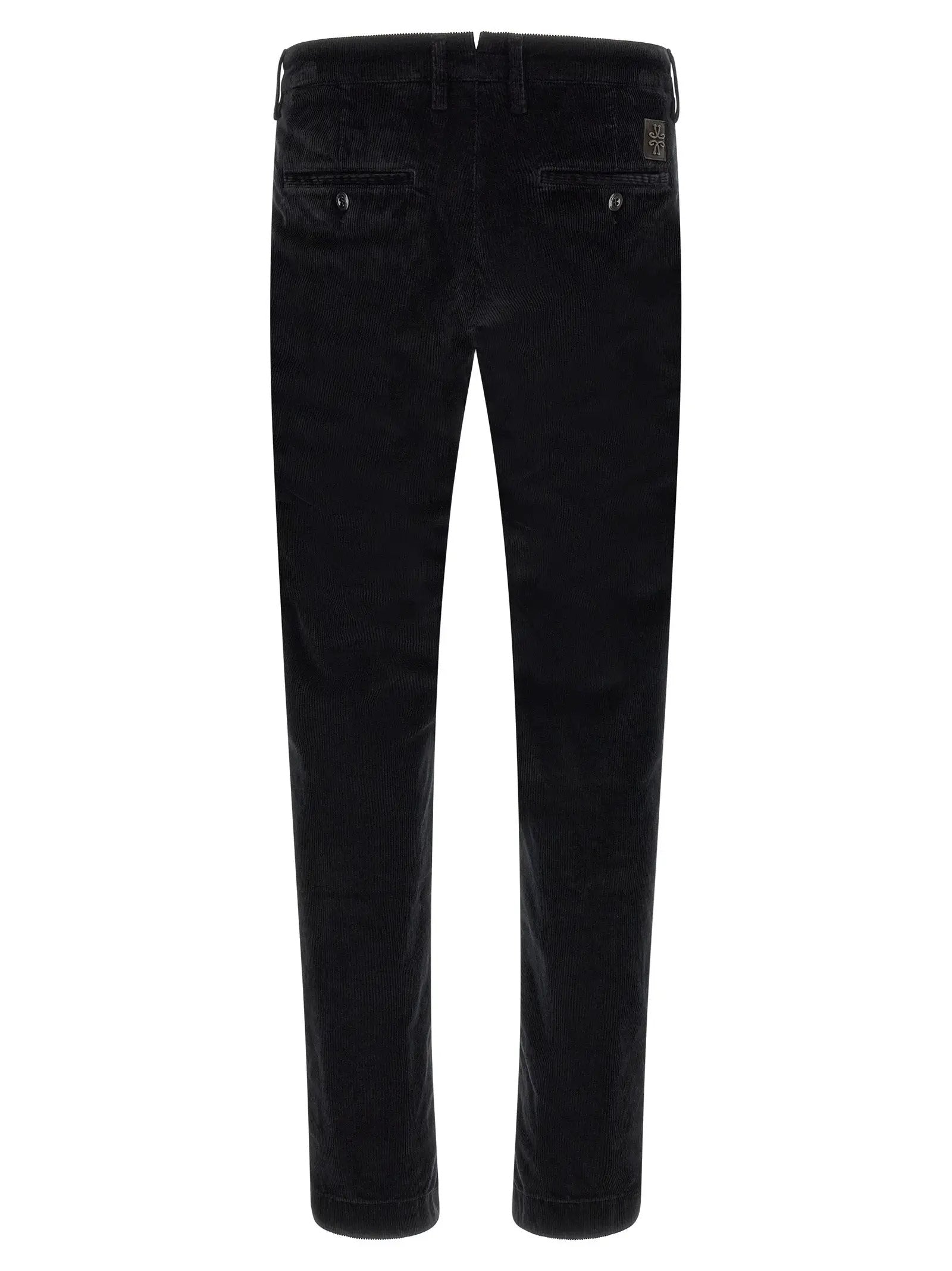Jacob Cohen Black Cotton Chino Pants