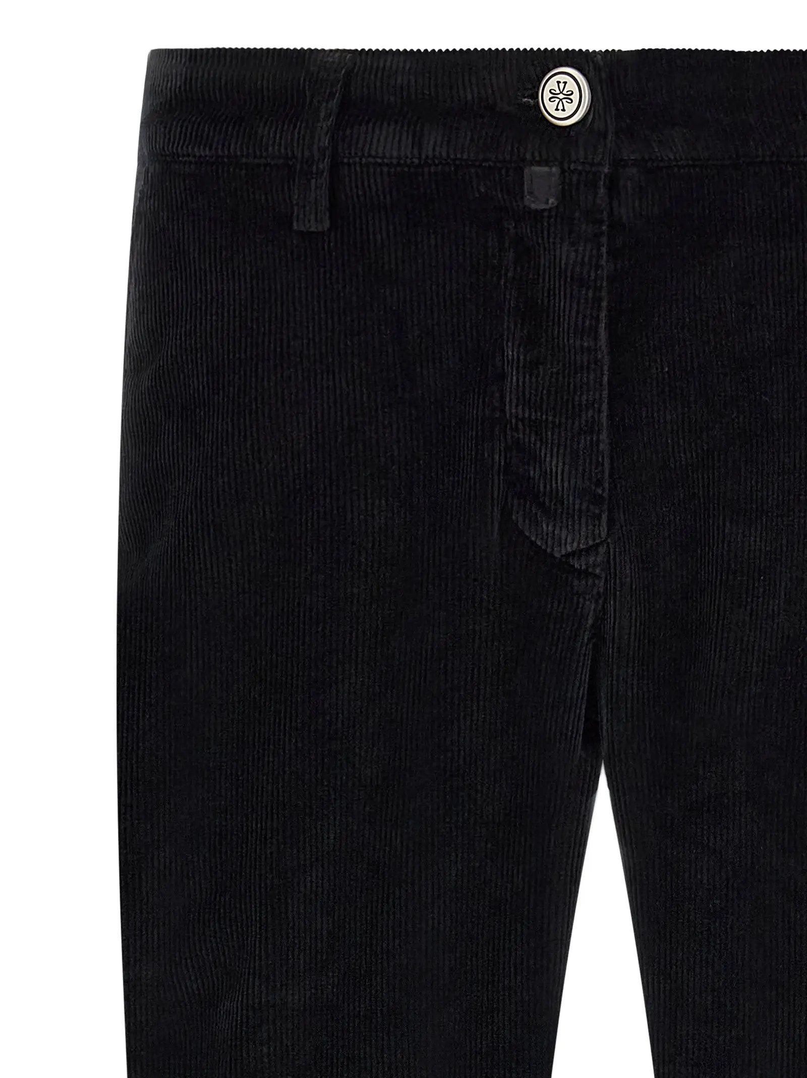 Jacob Cohen Black Cotton Chino Pants
