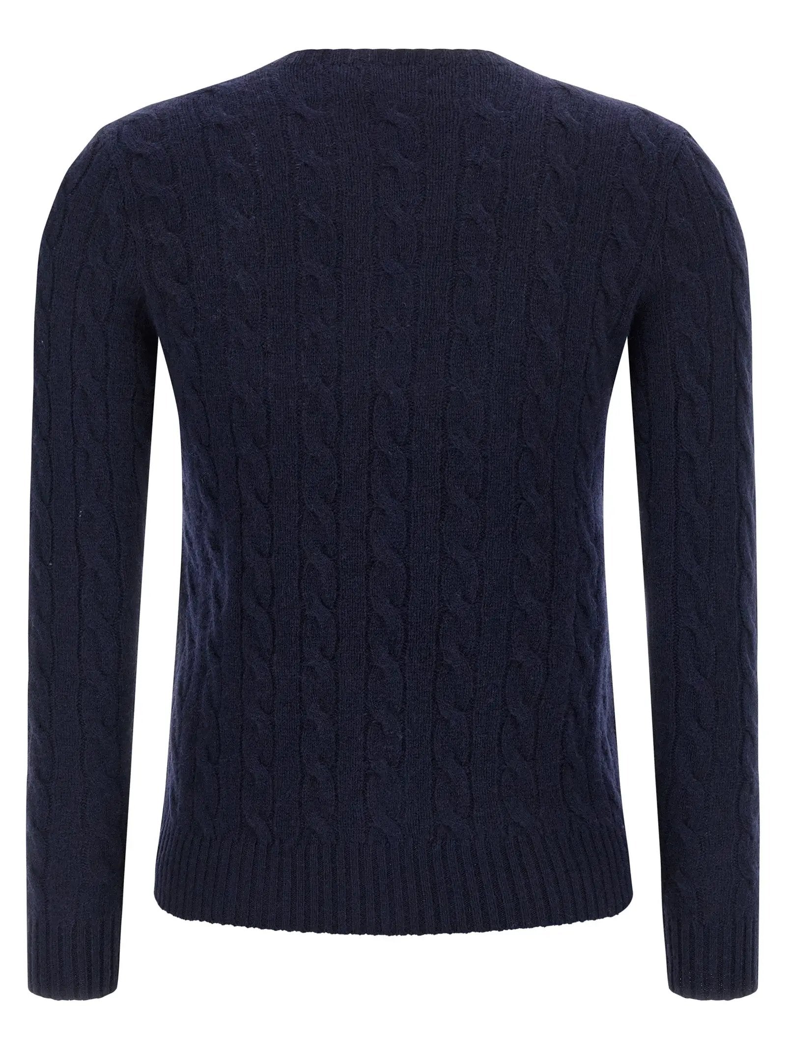 Polo Ralph Lauren Blue Wool Cardigan
