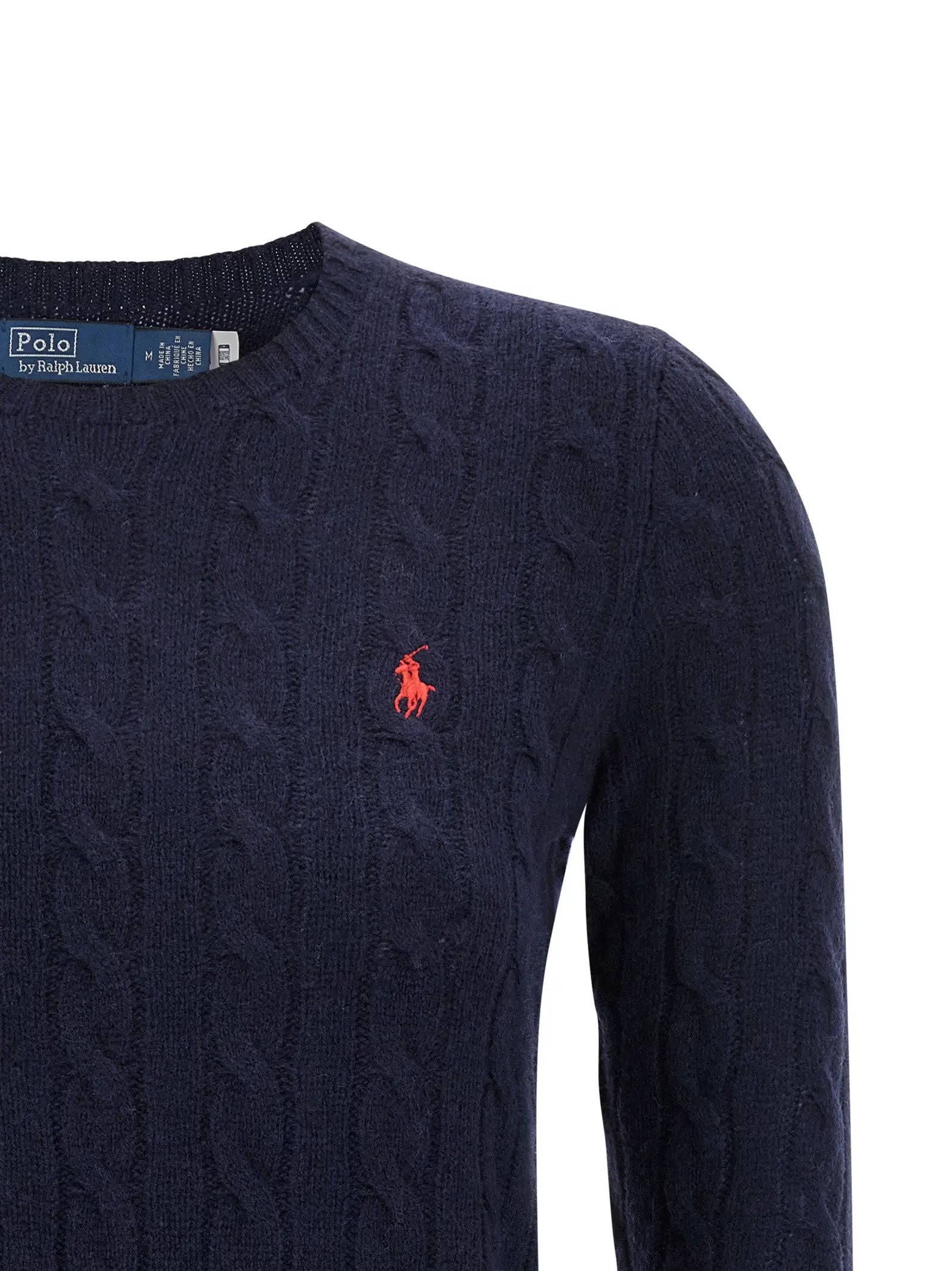 Polo Ralph Lauren Blue Wool Cardigan