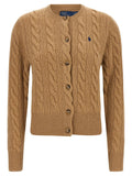 Polo Ralph Lauren Beige Wool Cardigan