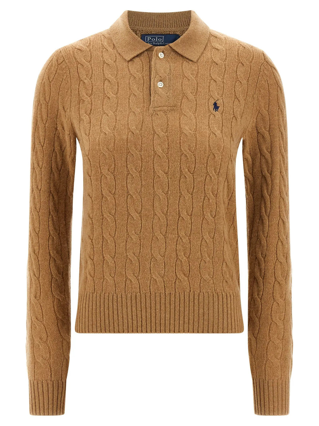 Polo Ralph Lauren Beige Wool Polo Shirt