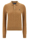 Polo Ralph Lauren Beige Wool Polo Shirt