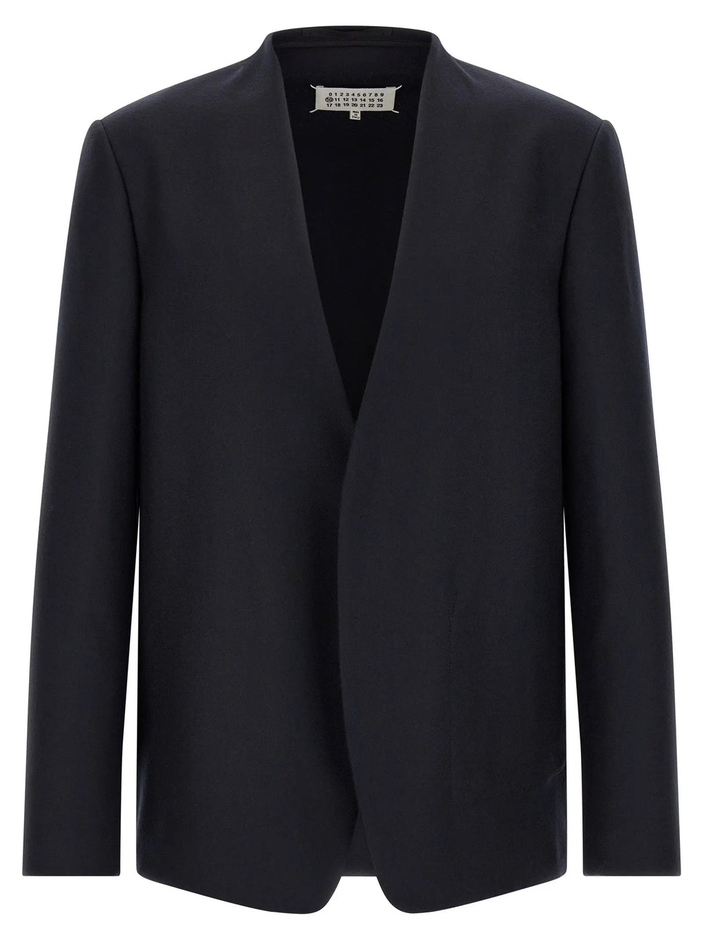 Maison Margiela Blue Virgin Wool Blazer
