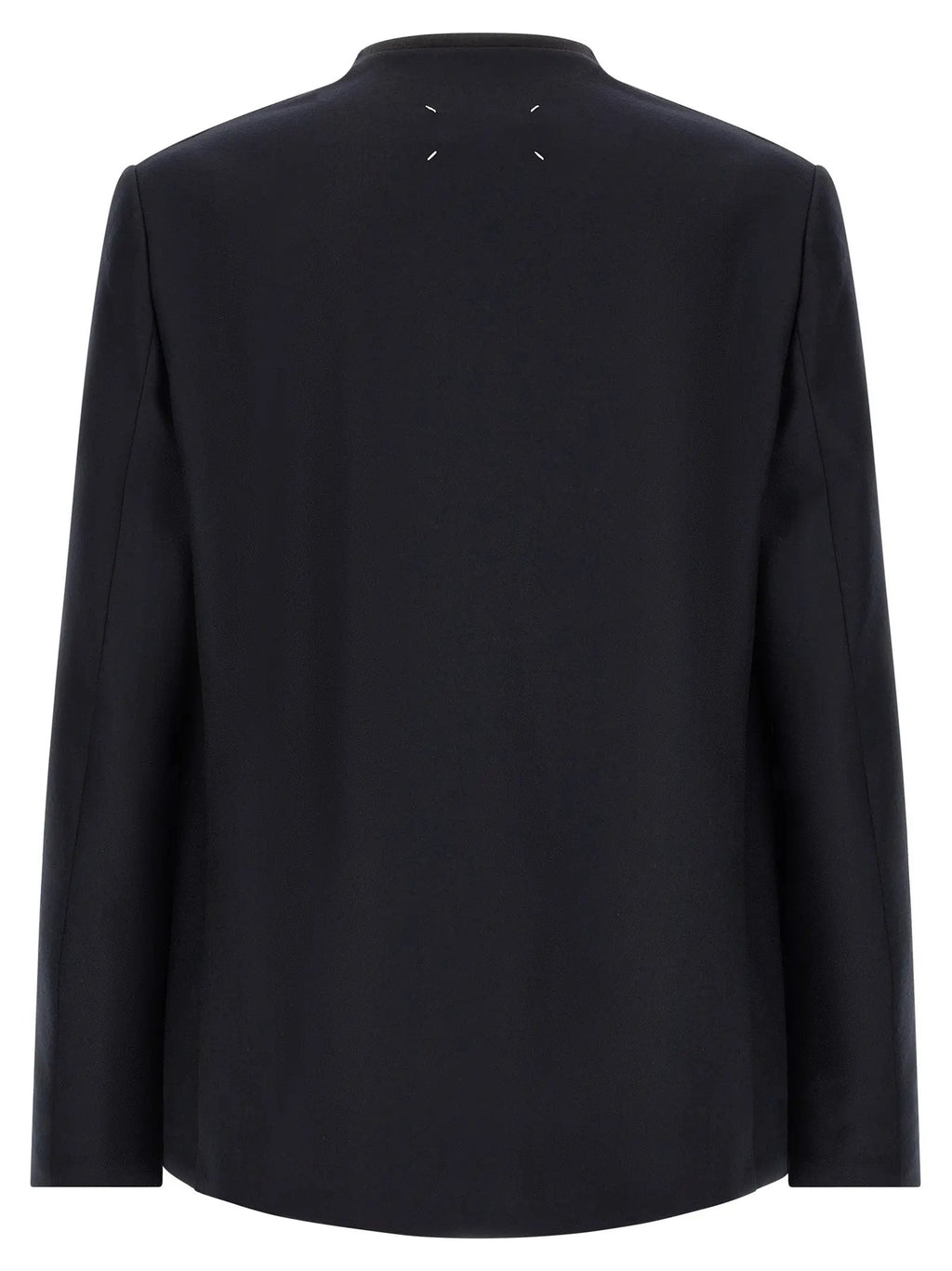 Maison Margiela Blue Virgin Wool Blazer