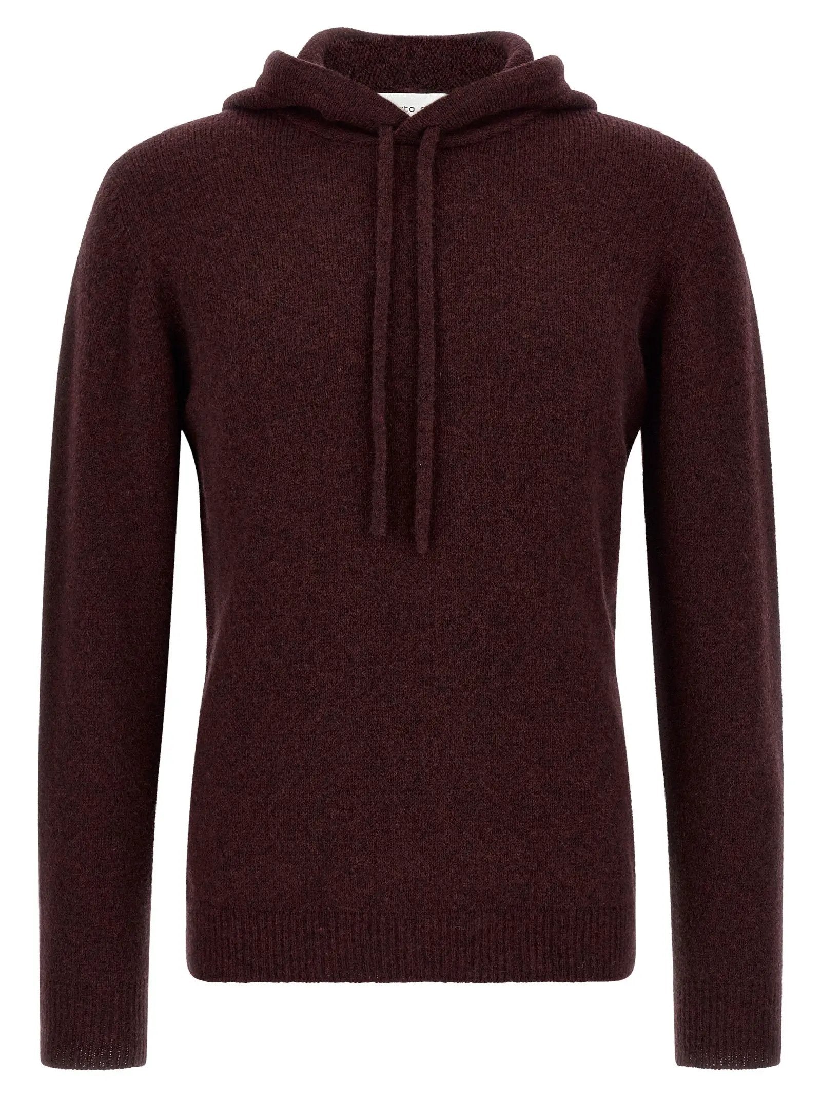 Roberto Collina Bordeaux Wool Cardigan