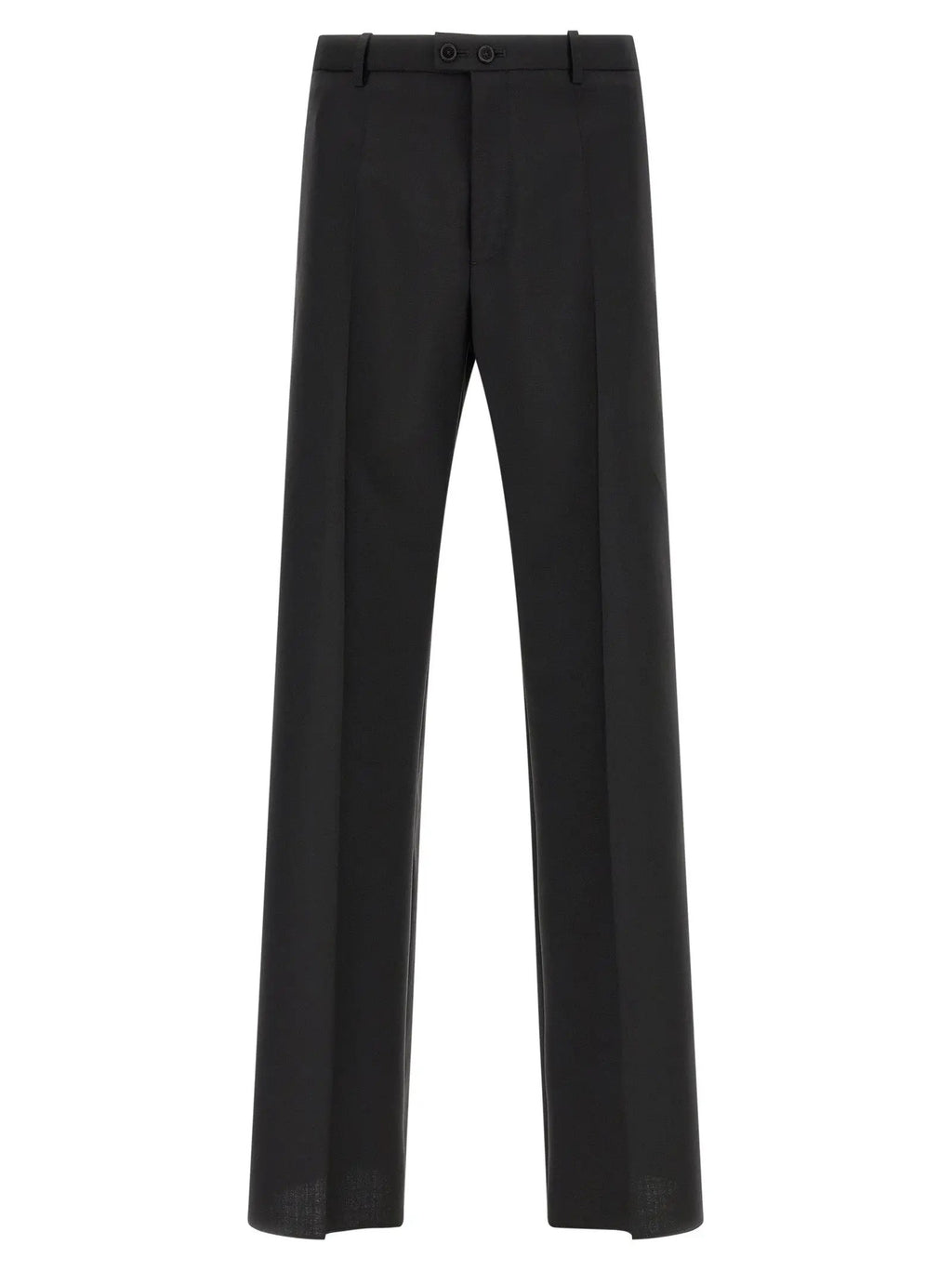 Jil Sander Black Virgin Wool Dress Pants