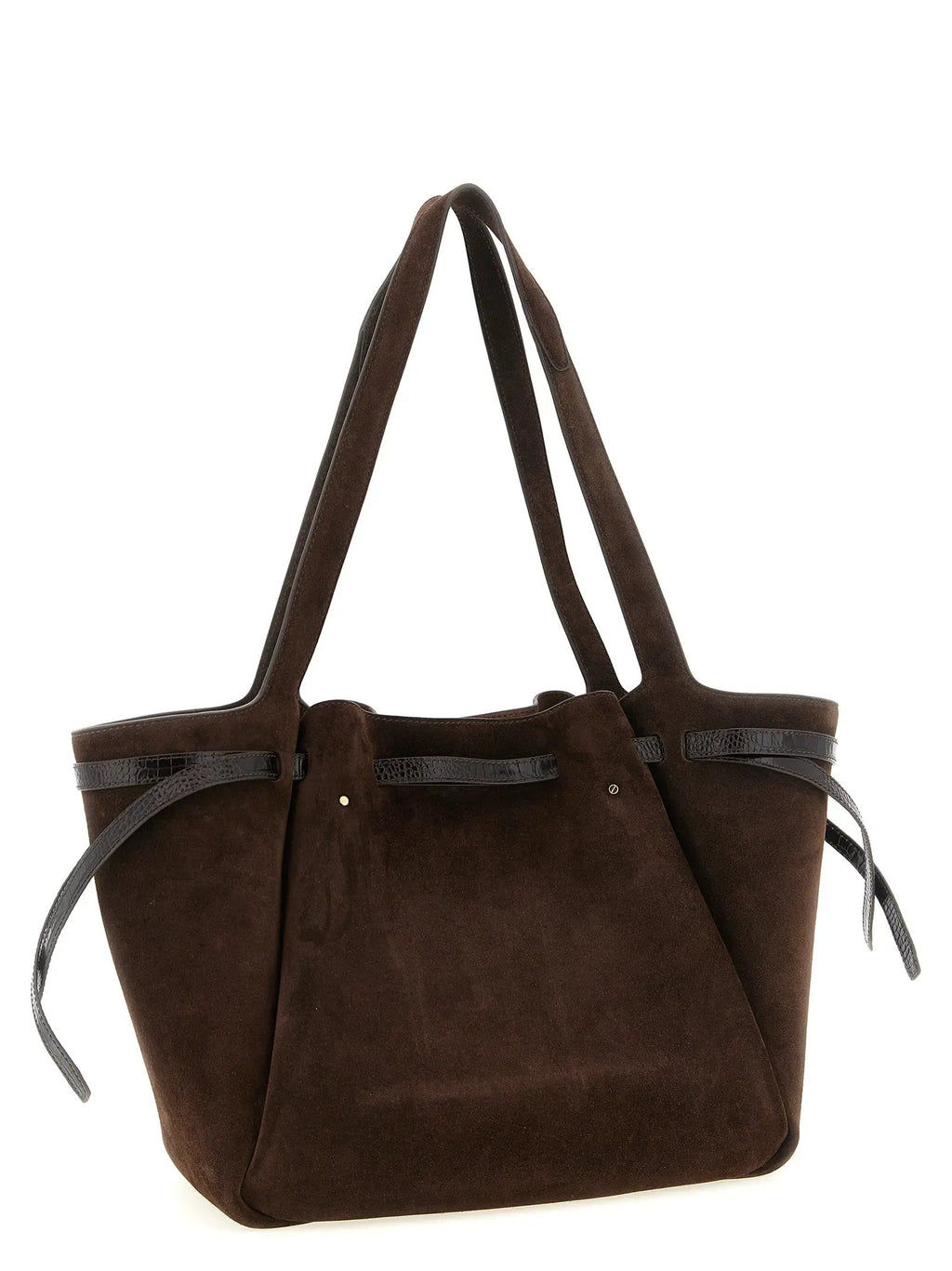 Tory Burch Brown Bovine Leather Tote Bag