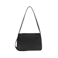 Tory Burch Tory Burch Black Calf Leather Bos Taurus Shoulder Bag
