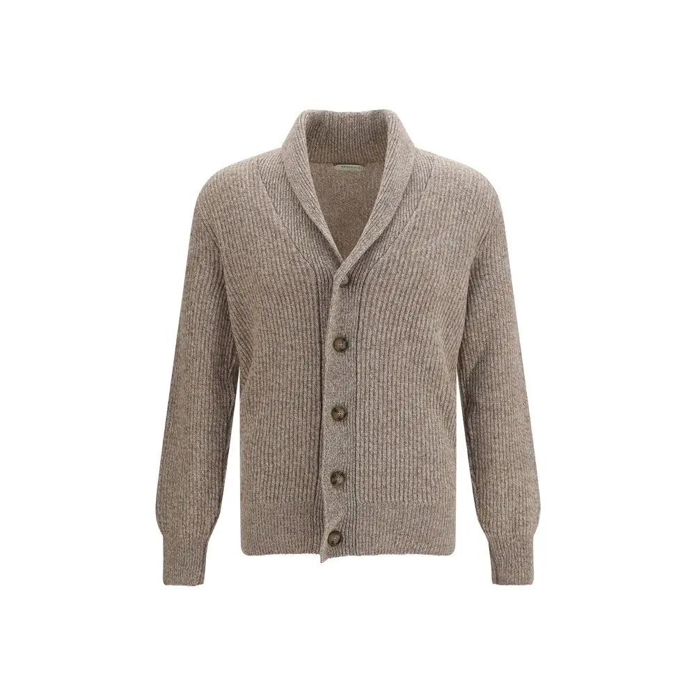 Brooksfield Brooksfield Beige Wool Oves Aries Cardigan