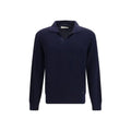 Brooksfield Brooksfield Blue Wool Oves Aries Cardigan