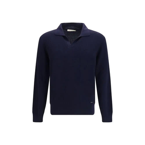Brooksfield Brooksfield Blue Wool Oves Aries Cardigan