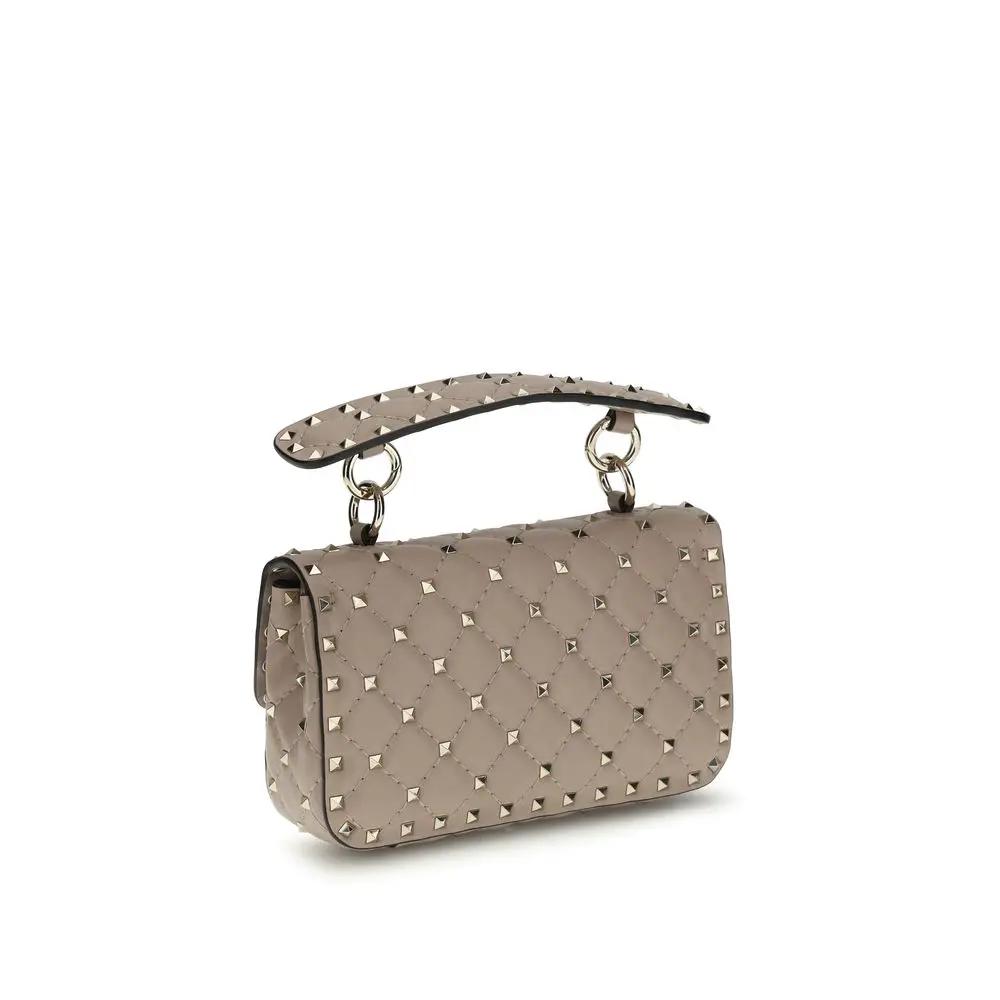 Valentino Garavani Valentino Garavani Pink Calf Leather Bos Taurus Handbag