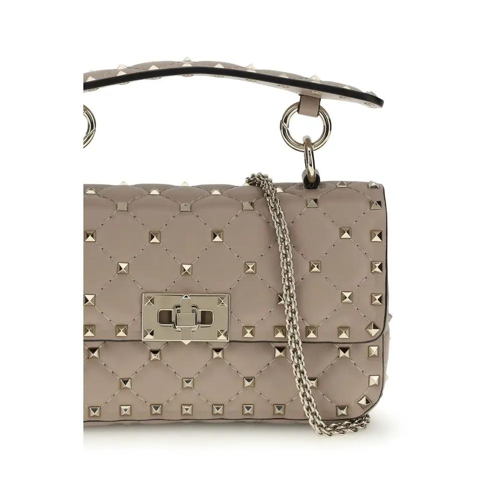 Valentino Garavani Valentino Garavani Pink Calf Leather Bos Taurus Handbag