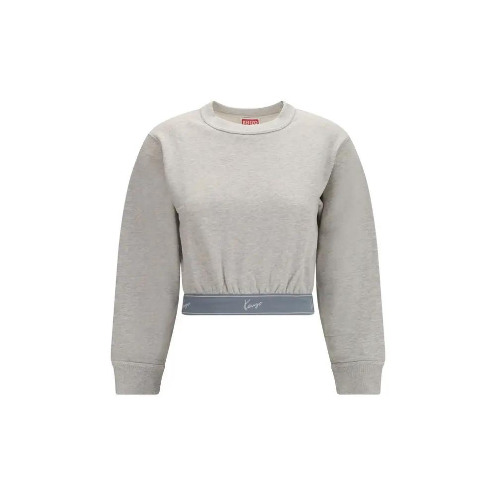 Kenzo Kenzo Gray Cotton Sweatshirt