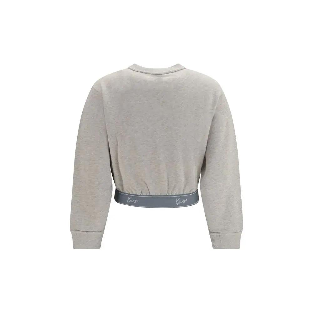 Kenzo Kenzo Gray Cotton Sweatshirt