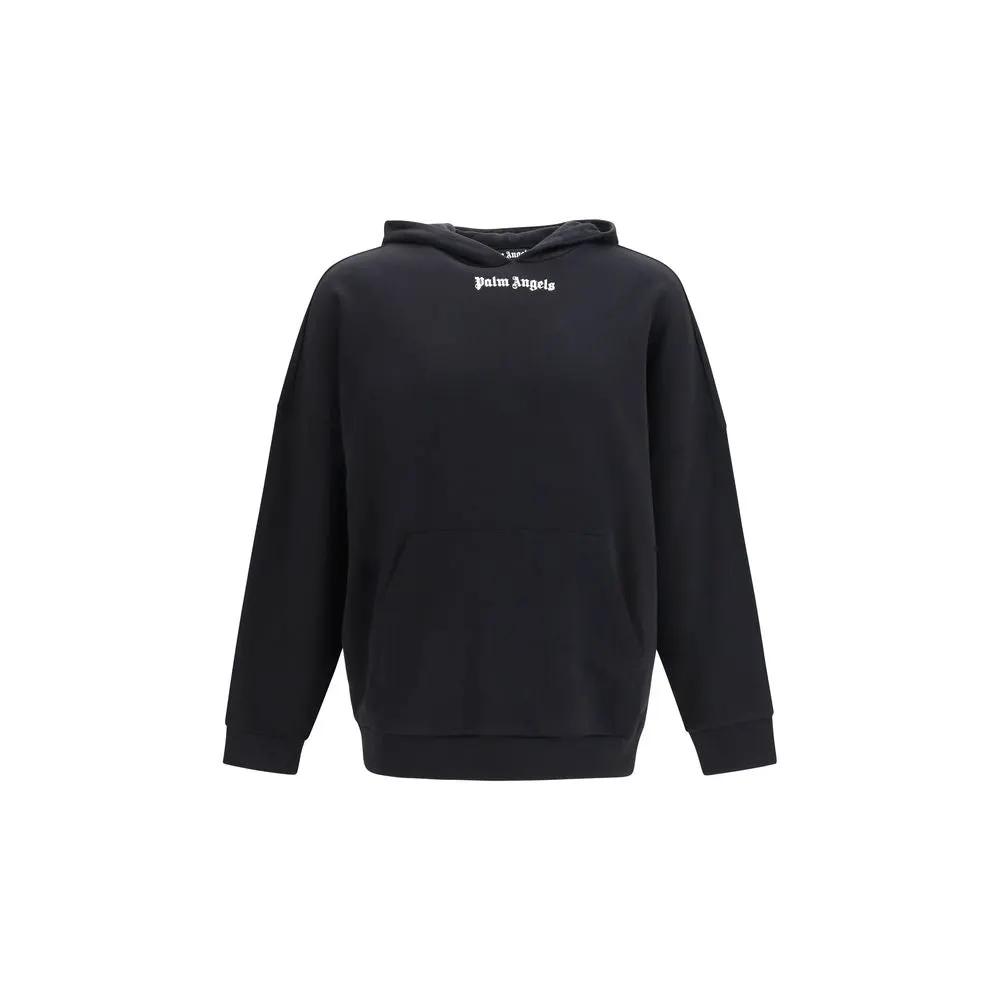 Palm Angels Palm Angels Black Cotton Sweatshirt