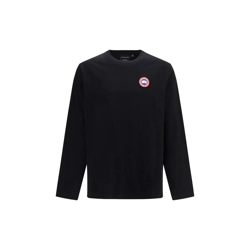 Canada Goose Canada Goose Black Cotton Long Sleeve T-Shirt