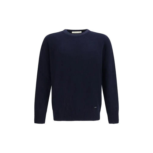 Brooksfield Brooksfield Blue Wool Oves Aries Sweatshirt
