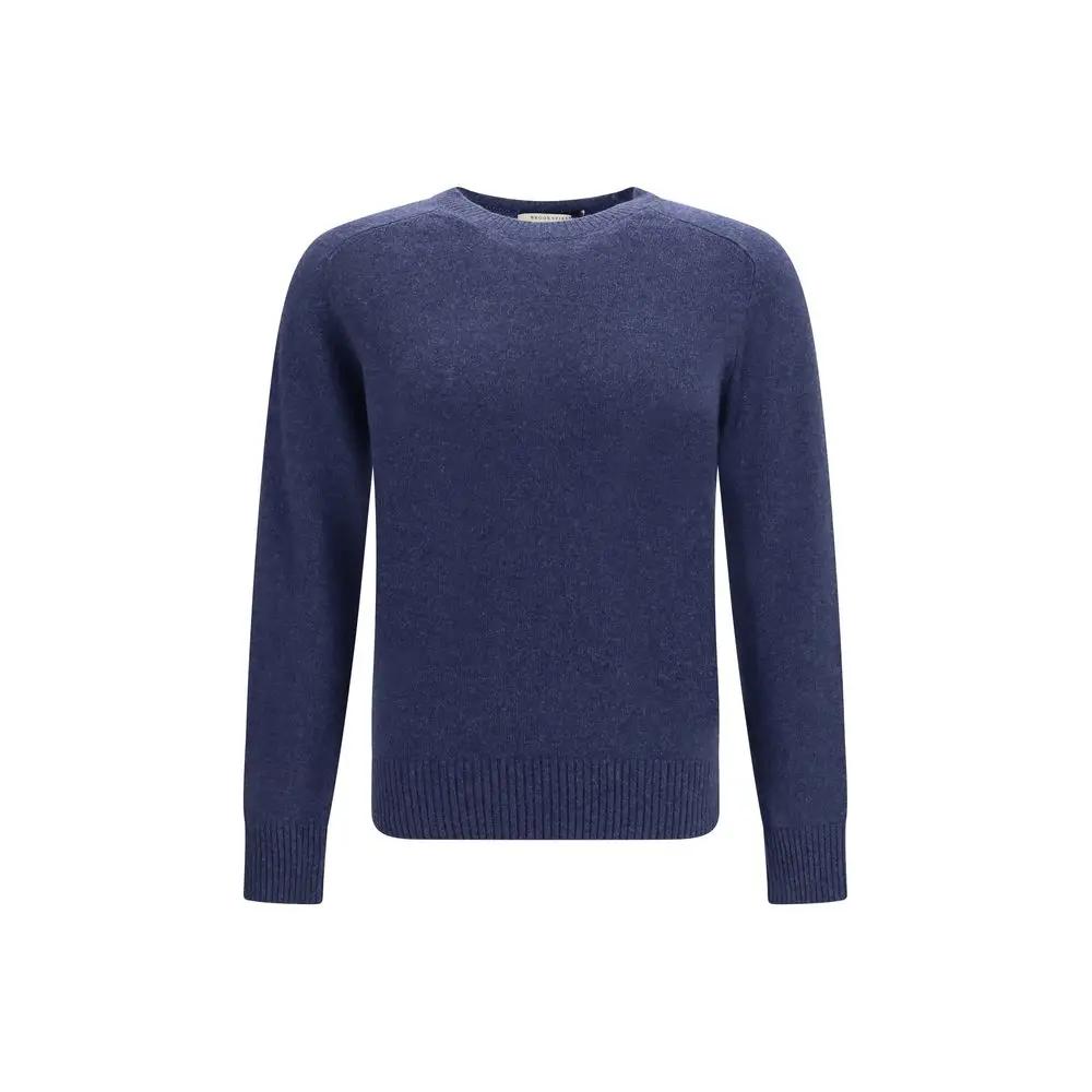 Brooksfield Brooksfield Blue Cashmere Sweater