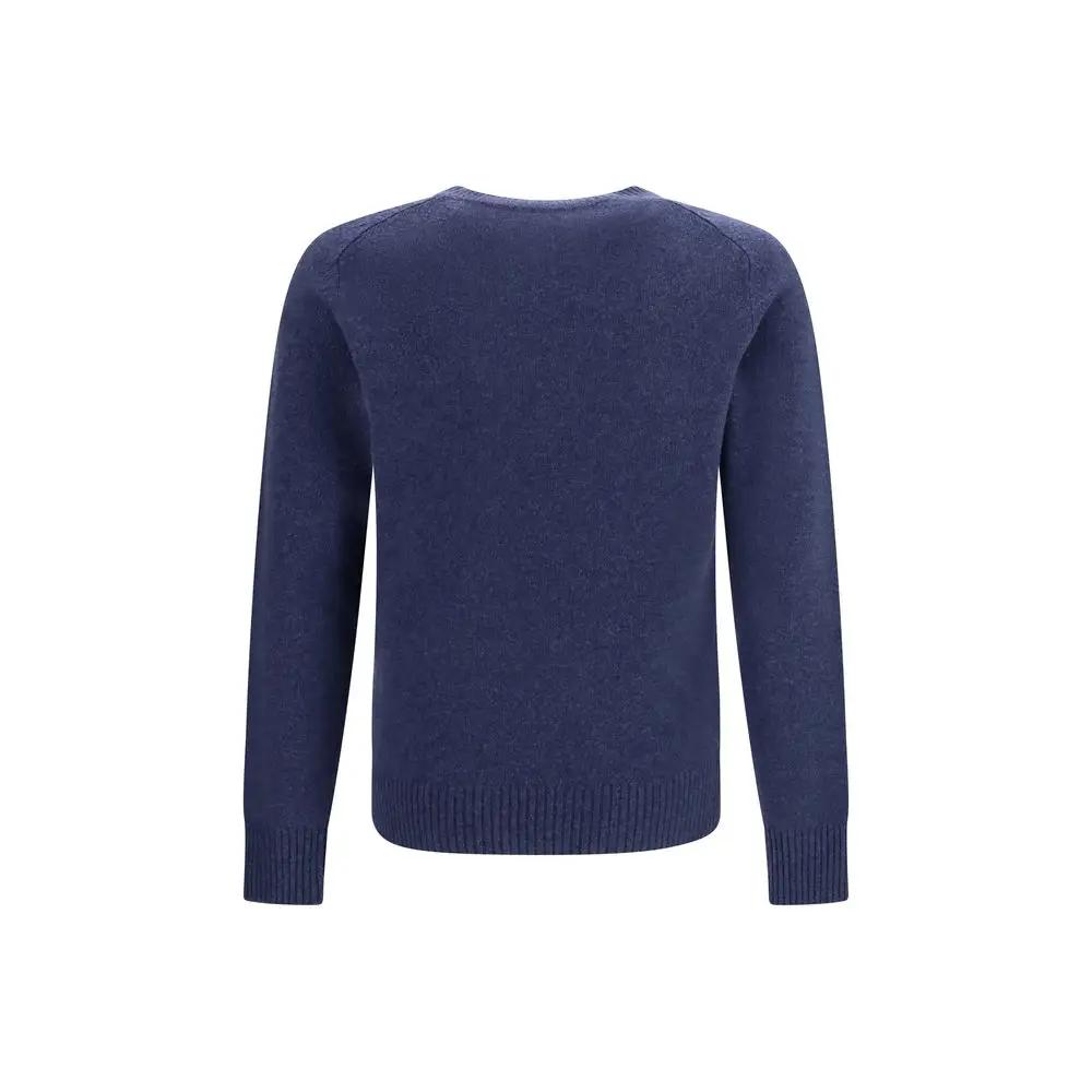 Brooksfield Brooksfield Blue Cashmere Sweater