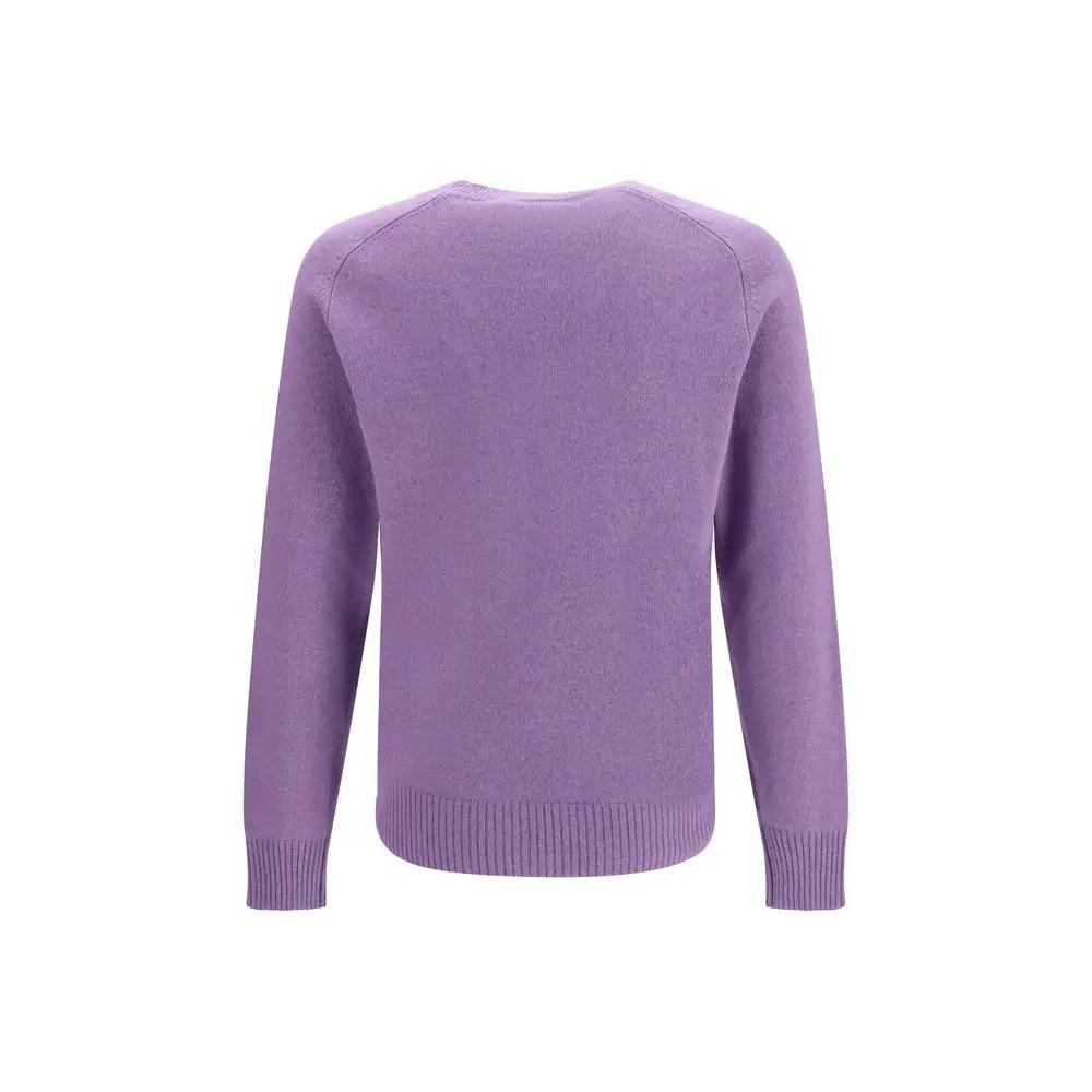 Brooksfield Brooksfield Purple Cashmere Sweater