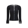 Courrèges Courrèges Black Viscose Cardigan