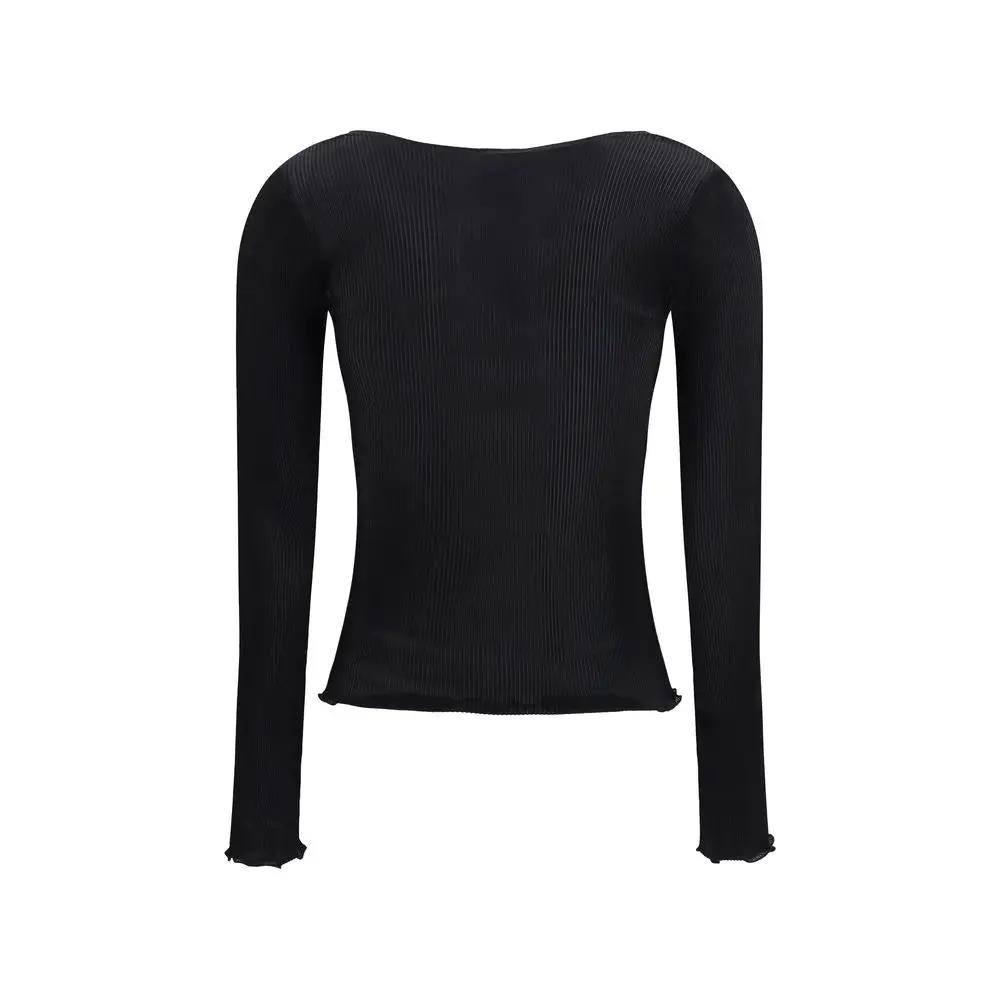 Saint Laurent Saint Laurent Black Silk Blouse