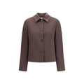 Lardini Lardini Brown Wool Oves Aries Full-Length Jacket