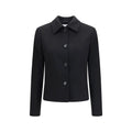 Lardini Lardini Black Wool Oves Aries Full-Length Jacket