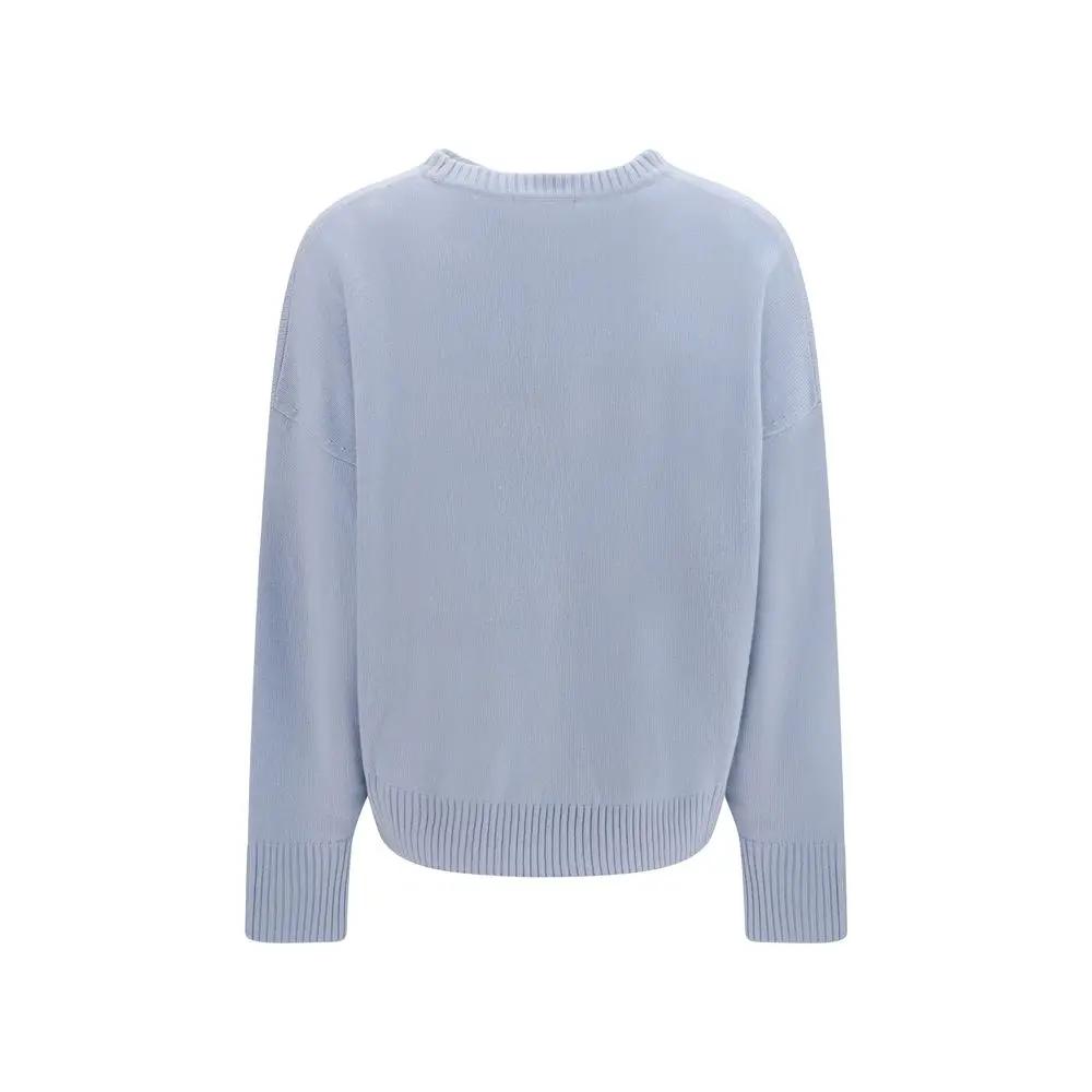 Loulou De Saison Loulou De Saison Blue Cashmere Sweater