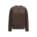 Loulou De Saison Loulou De Saison Brown Cashmere Sweater