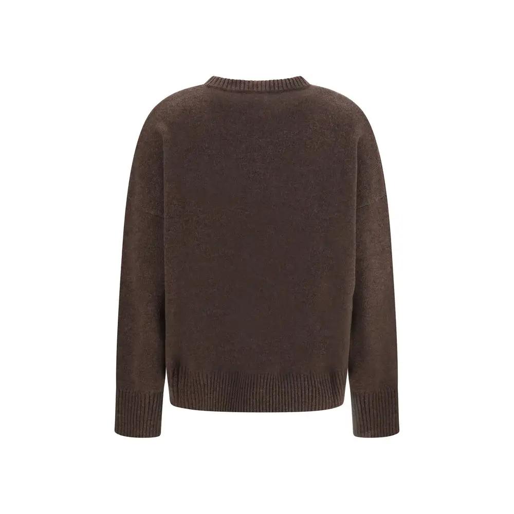 Loulou De Saison Loulou De Saison Brown Cashmere Sweater