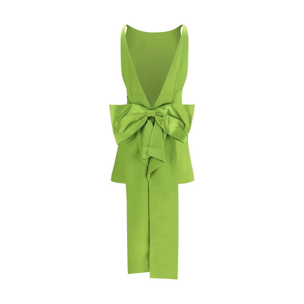Self-Portrait Self-Portrait Bicolor Polyester Casual Dress