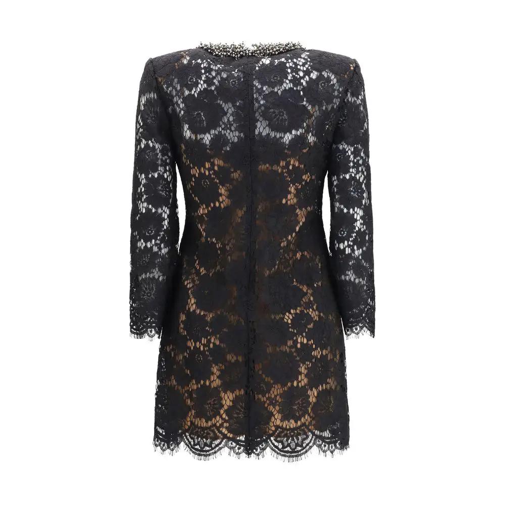 Self-Portrait Self-Portrait Black Polyamide Casual Dress