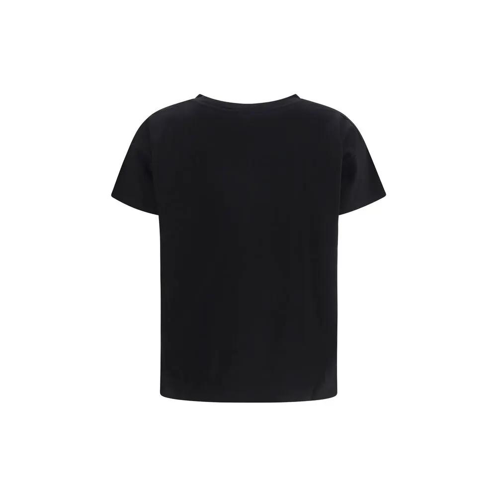 Loulou De Saison Loulou De Saison Black Cotton T-Shirt