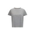 Loulou De Saison Loulou De Saison Gray Cotton T-Shirt