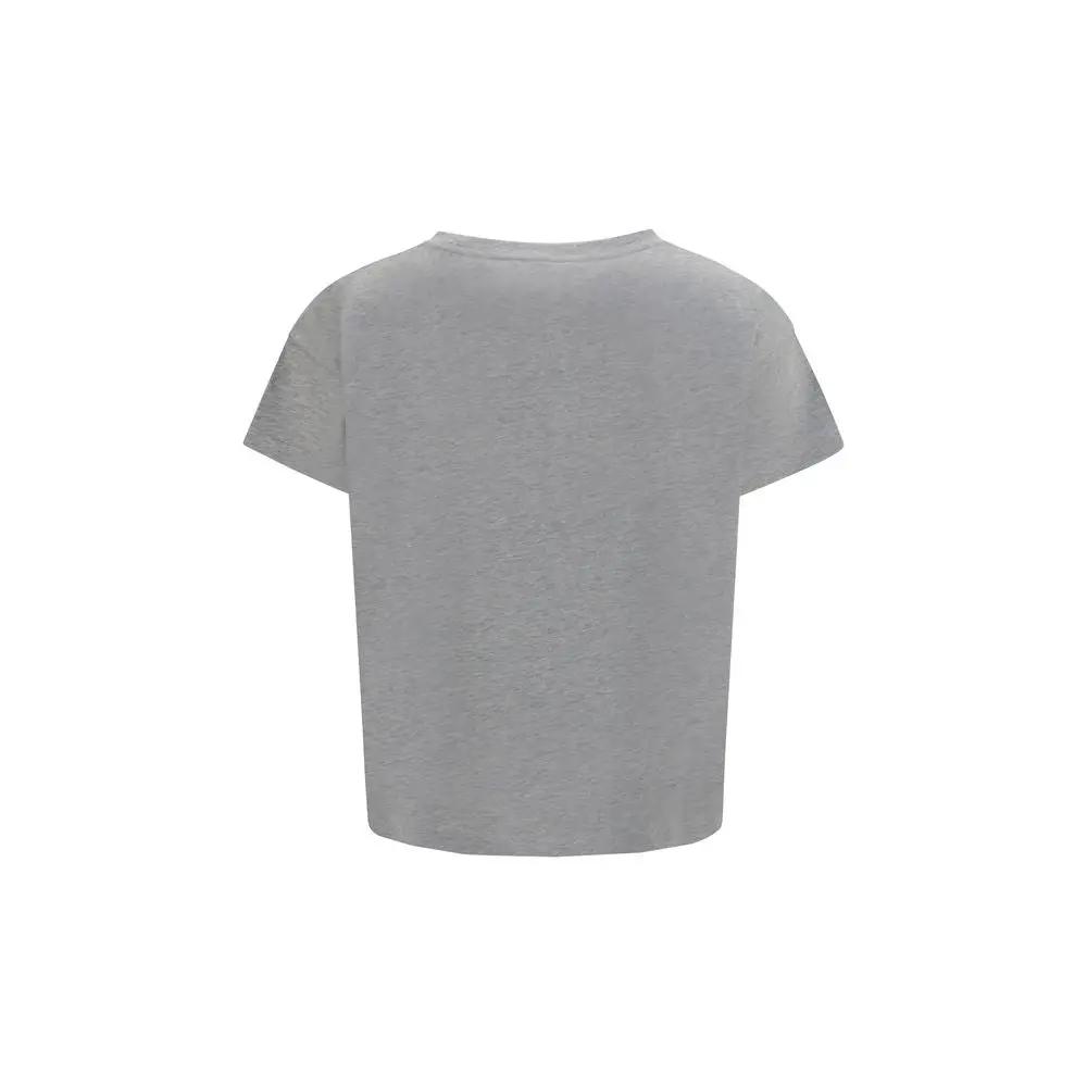 Loulou De Saison Loulou De Saison Gray Cotton T-Shirt
