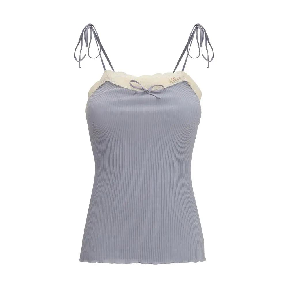 Chloé Chloé Blue Cashmere T-Shirt