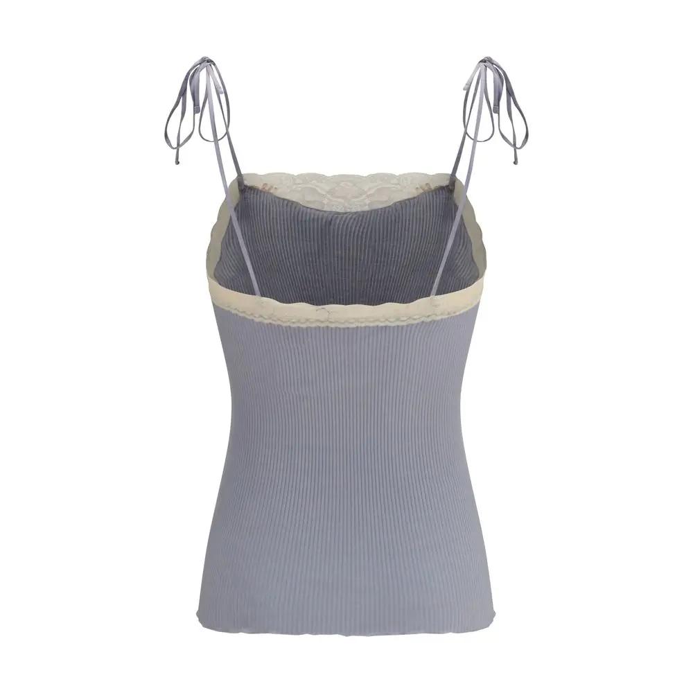 Chloé Chloé Blue Cashmere T-Shirt