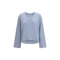 Loulou De Saison Loulou De Saison Blue Cashmere Sweater