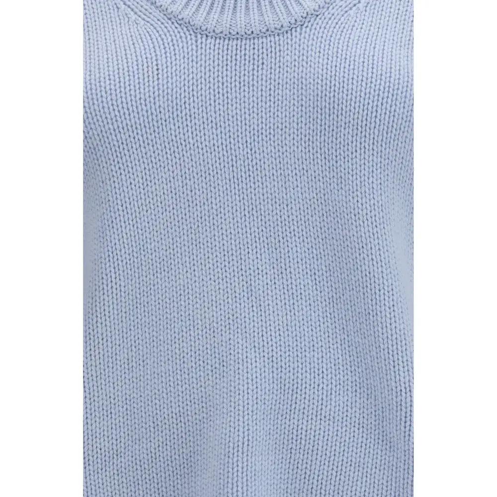 Loulou De Saison Loulou De Saison Blue Cashmere Sweater
