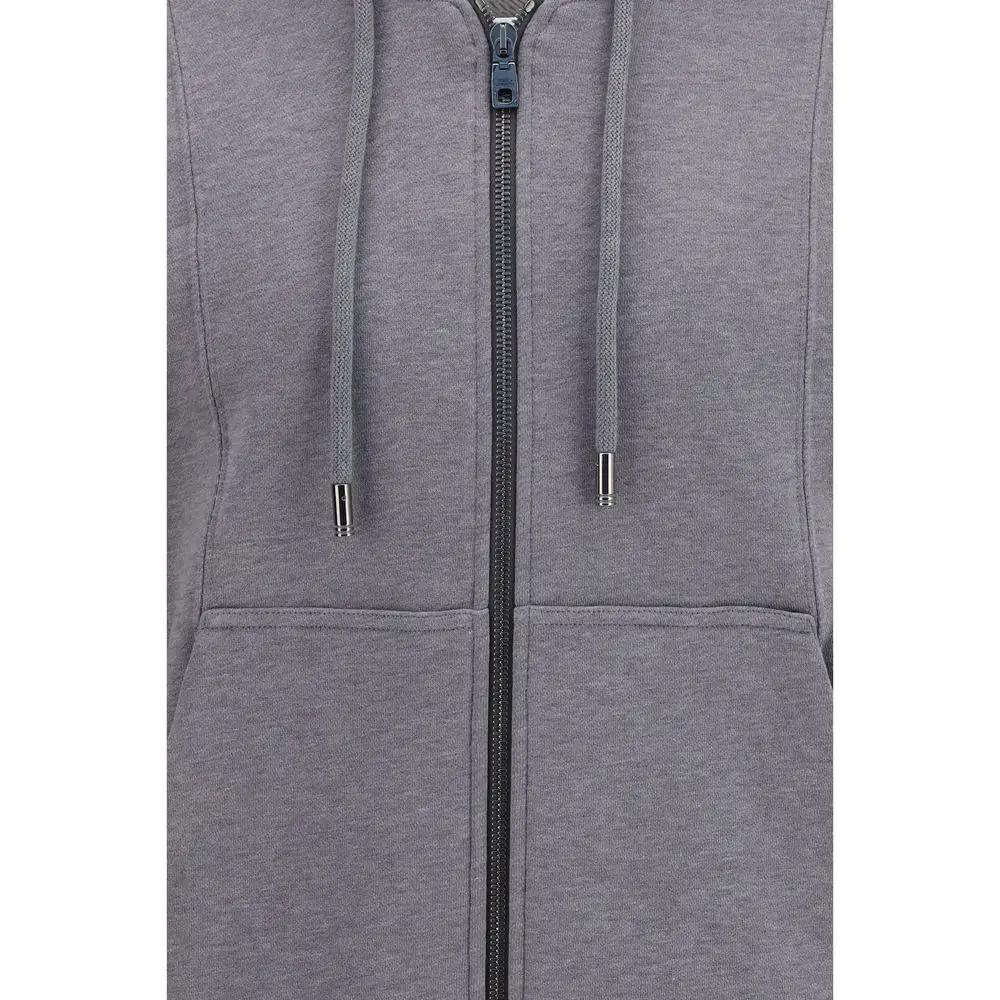Dolce & Gabbana Gray Cotton Sweatshirt