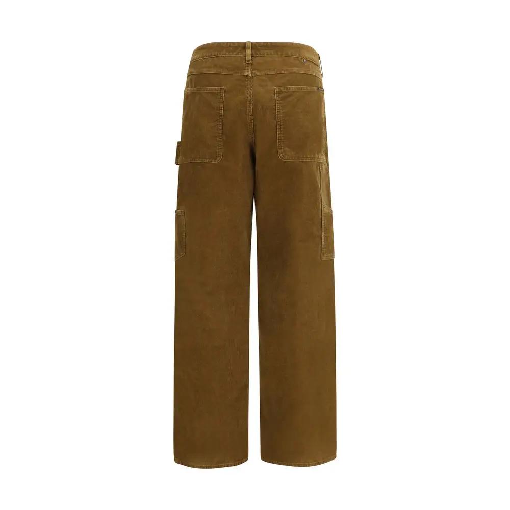 Golden Goose Golden Goose Brown Cotton Cargo Pants