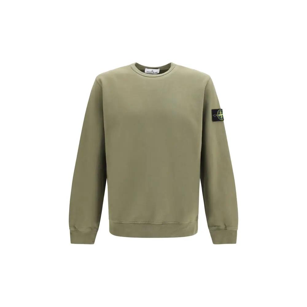 Stone Island Stone Island Bicolor Cotton Sweatshirt
