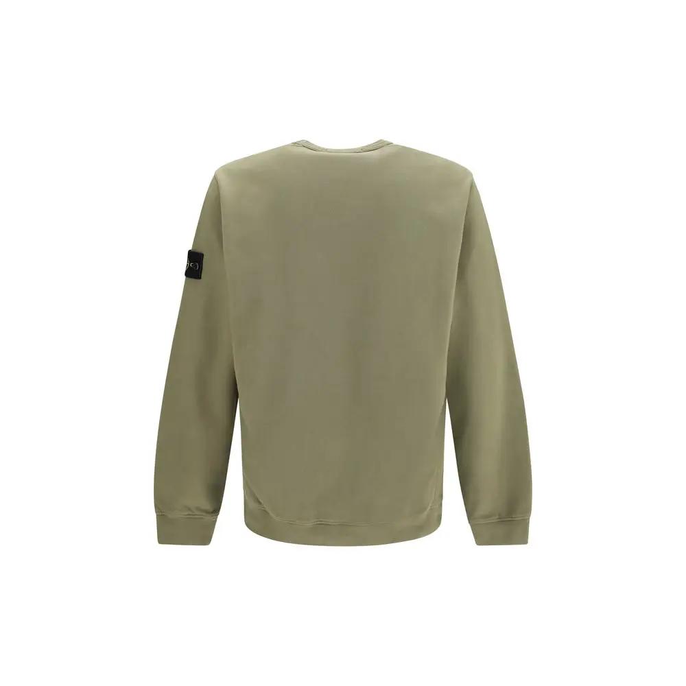 Stone Island Stone Island Bicolor Cotton Sweatshirt