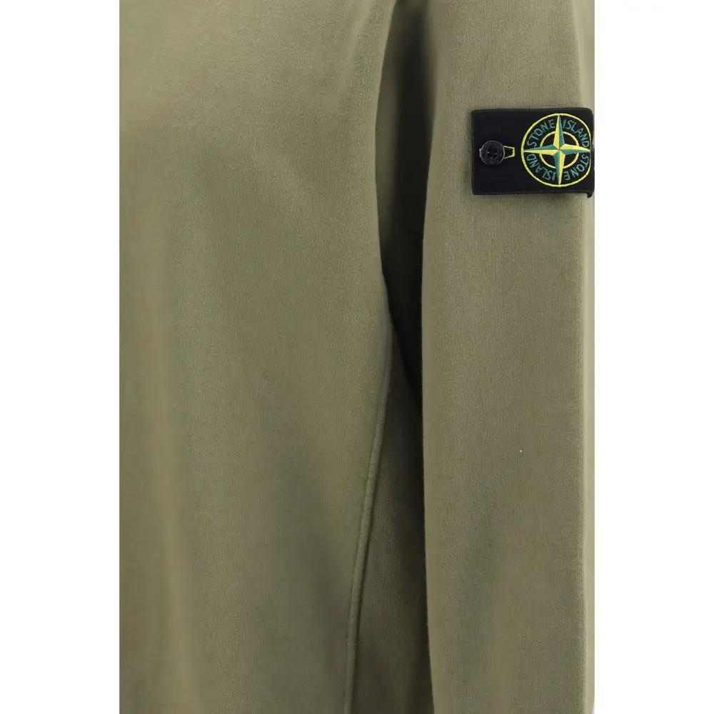Stone Island Stone Island Bicolor Cotton Sweatshirt