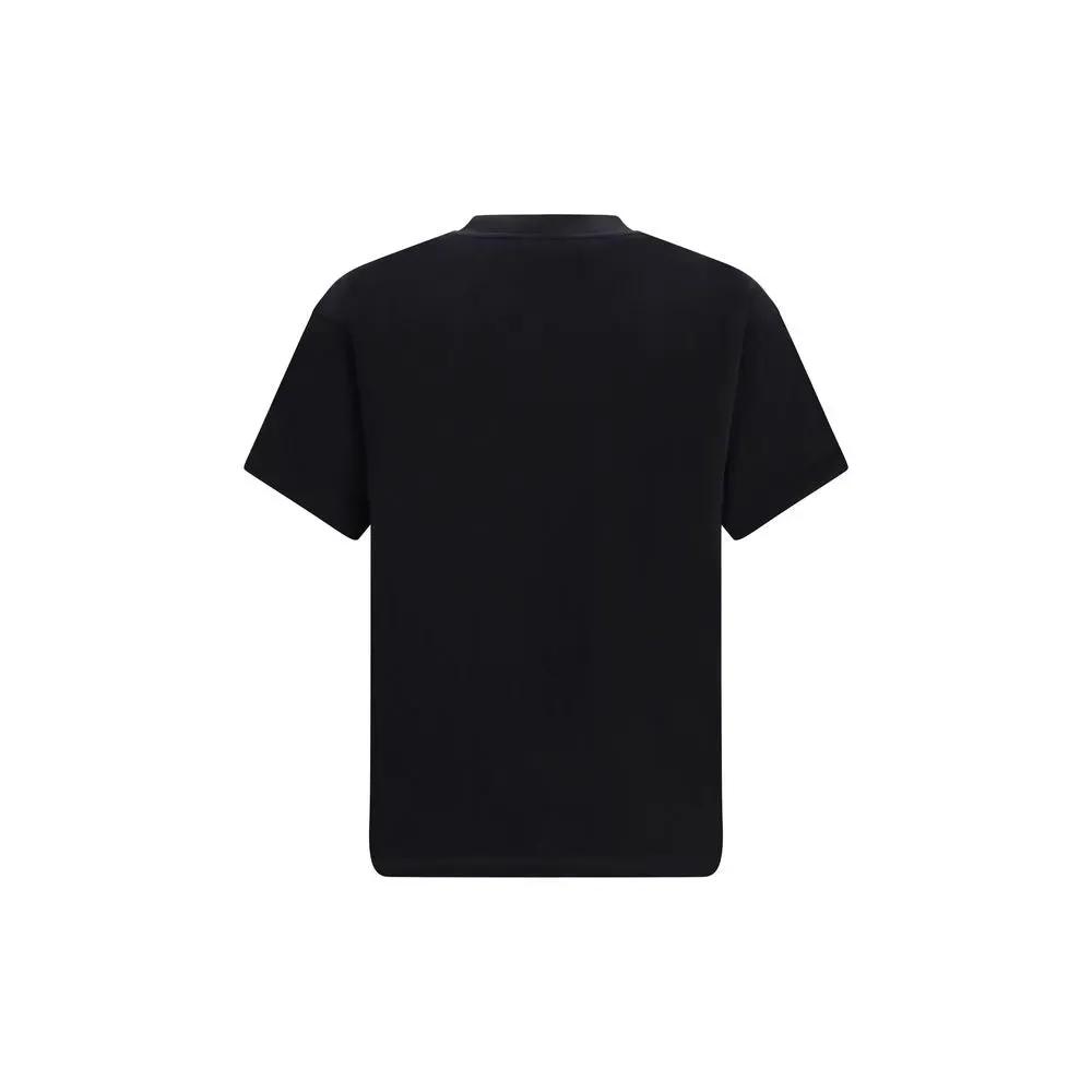 Palm Angels Palm Angels Black Cotton T-Shirt