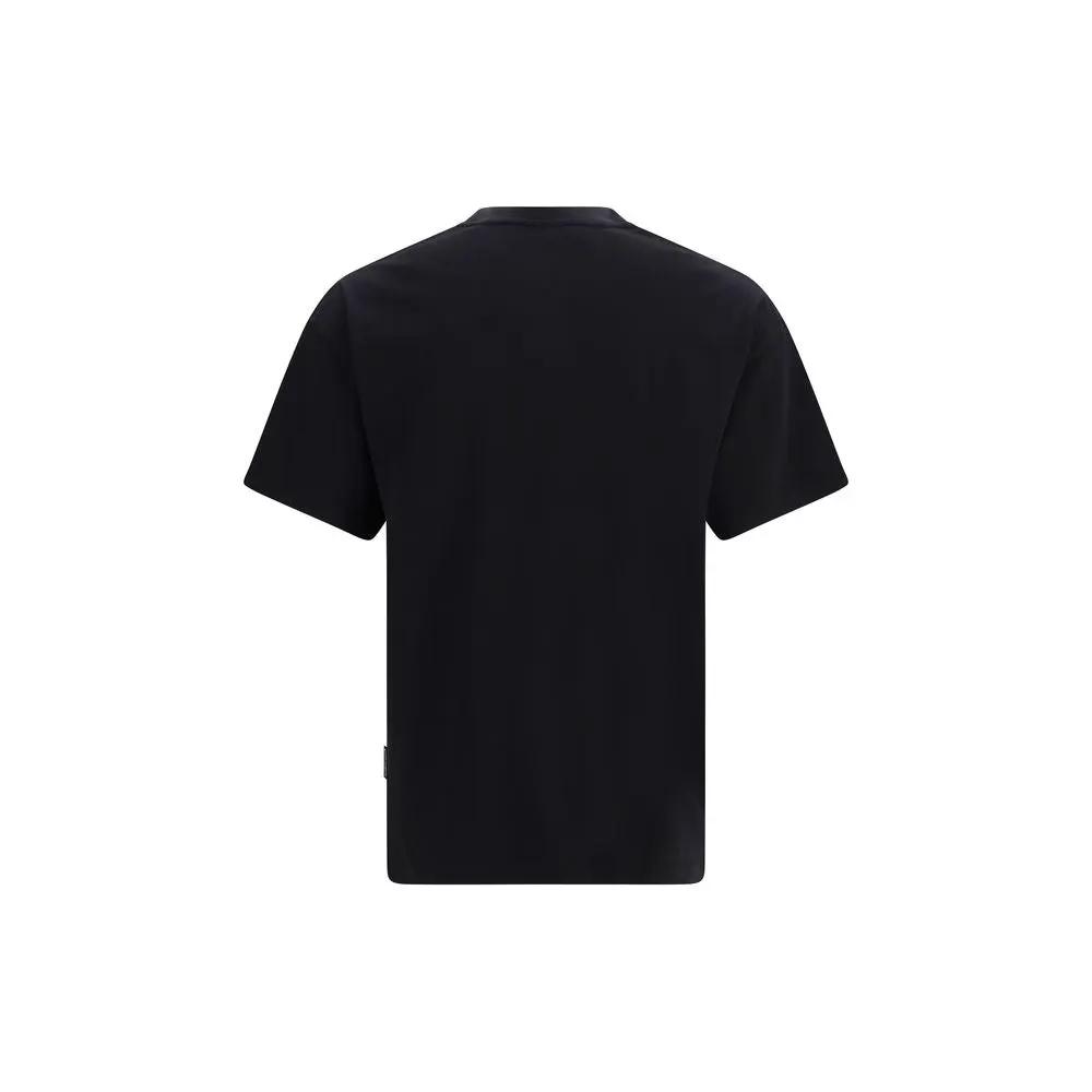 Palm Angels Palm Angels Black Cotton T-Shirt